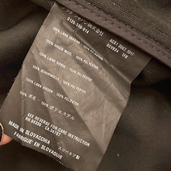 PRADA Virgin wool coat  Size 46 (S) men. - Picture 11 of 11
